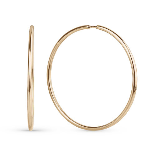 Серьги конго Золото 585 113-00040