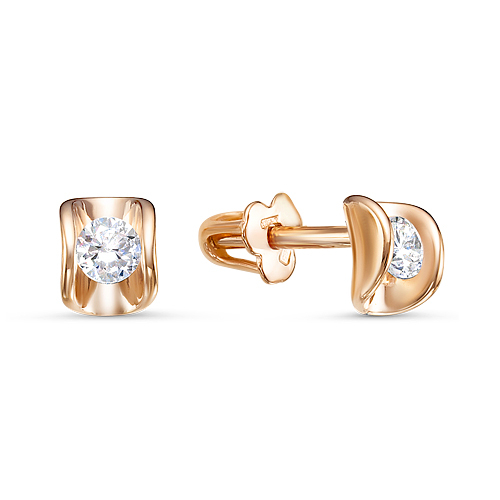 Серьги Золото 585 12-09170