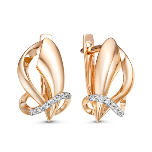 Серьги Золото 585 10-09015