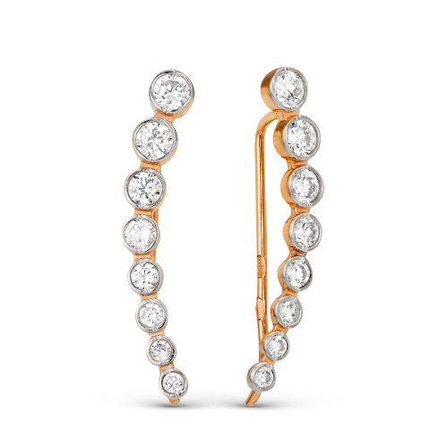 Серьги Золото 585 16-05826