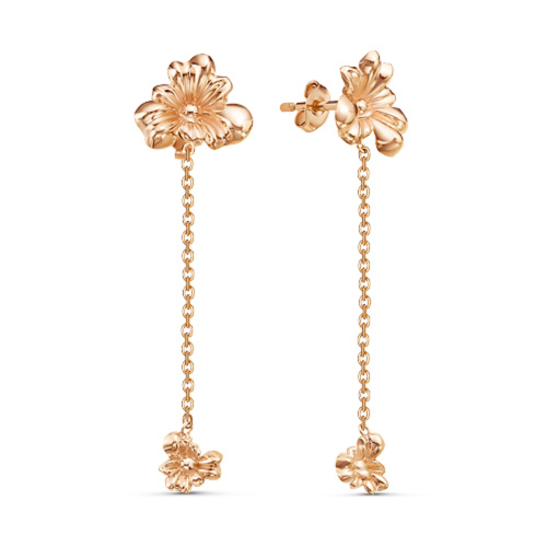 Серьги Золото 585 12-06965(3)