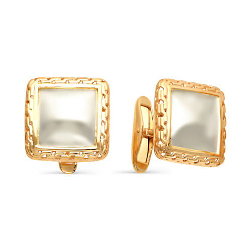 Запонки Золото 585 80-04338