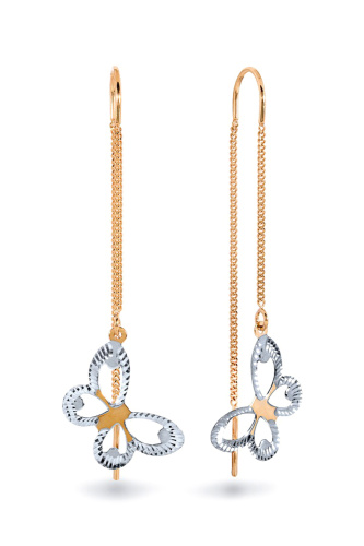 Серьги Золото 585 15-07094