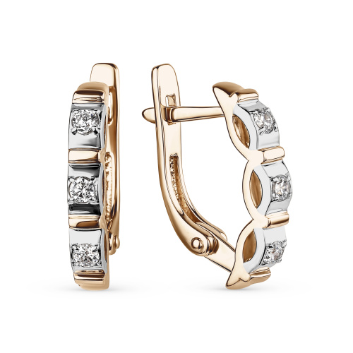 Серьги Золото 585 19-09304