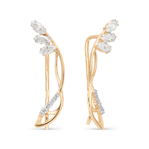 Серьги Золото 585 16-05800