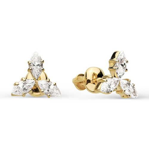 Серьги Золото 585 12-02355