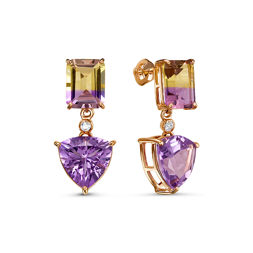 Серьги Золото 585 12-07105