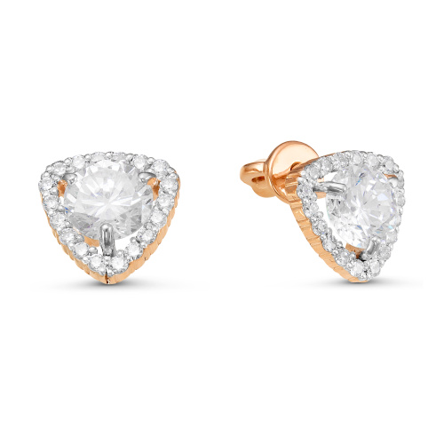 Серьги Золото 585 12-03827