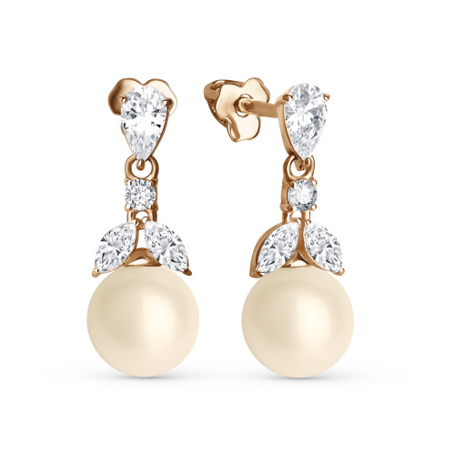 Серьги Золото 585 12-09258