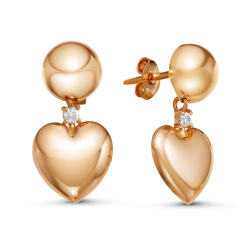 Серьги Золото 585 12-08027