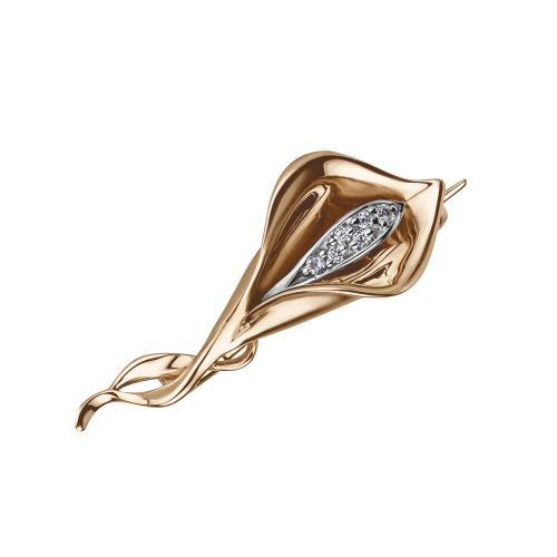 Брошь Золото 585 60-07069/1