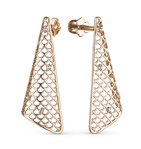 Серьги Золото 585 12-09225