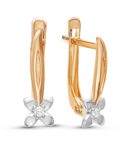 Серьги Золото 585 13-07280