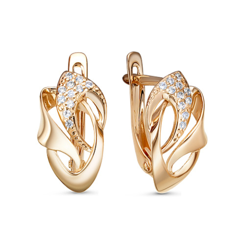 Серьги Золото 585 10-09317