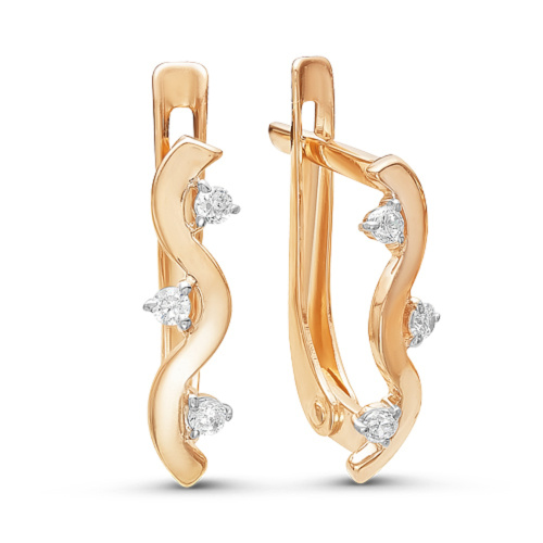 Серьги Золото 585 13-07276