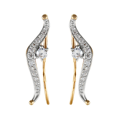 Серьги Золото 585 16-06583