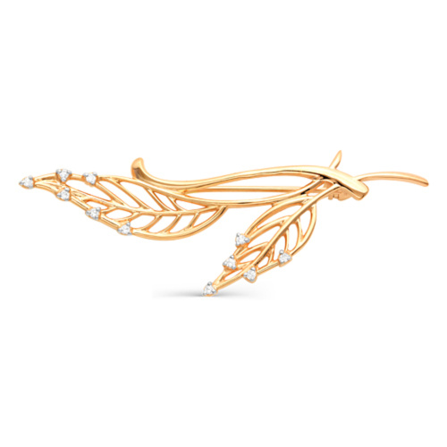 Брошь Золото 585 60-01727