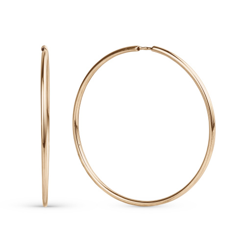 Серьги конго Золото 585 113-00045