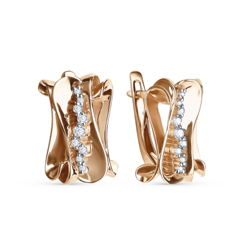 Серьги Золото 585 10-09437