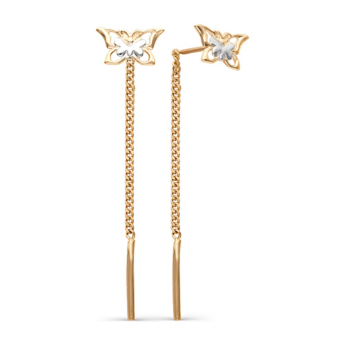 Серьги Золото 585 15-00650