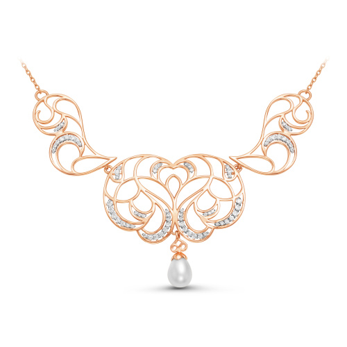 Колье Серебро 925 39-07287