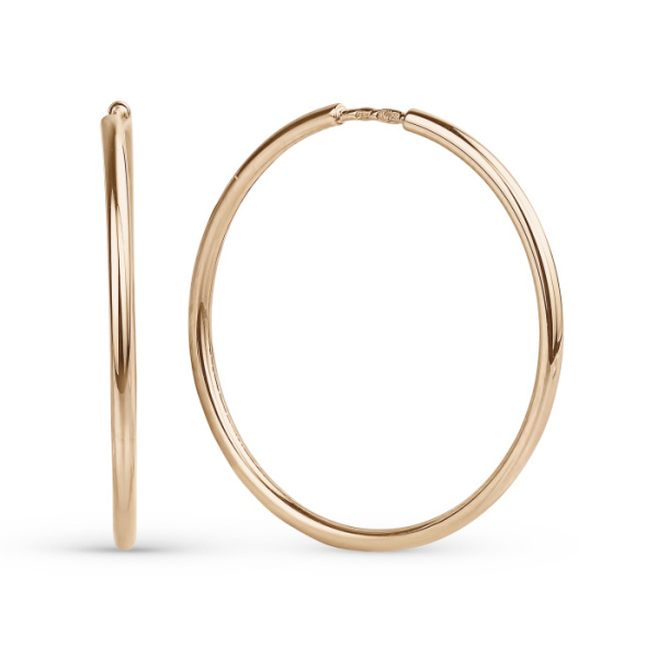 Серьги конго Золото 585 113-00035